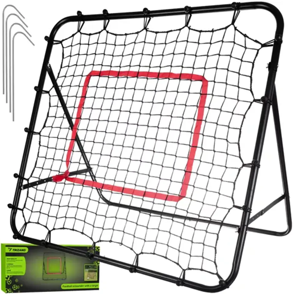 ⁨Bramka piłkarska 120x120x50 Trizand 23611⁩ w sklepie Wasserman.eu