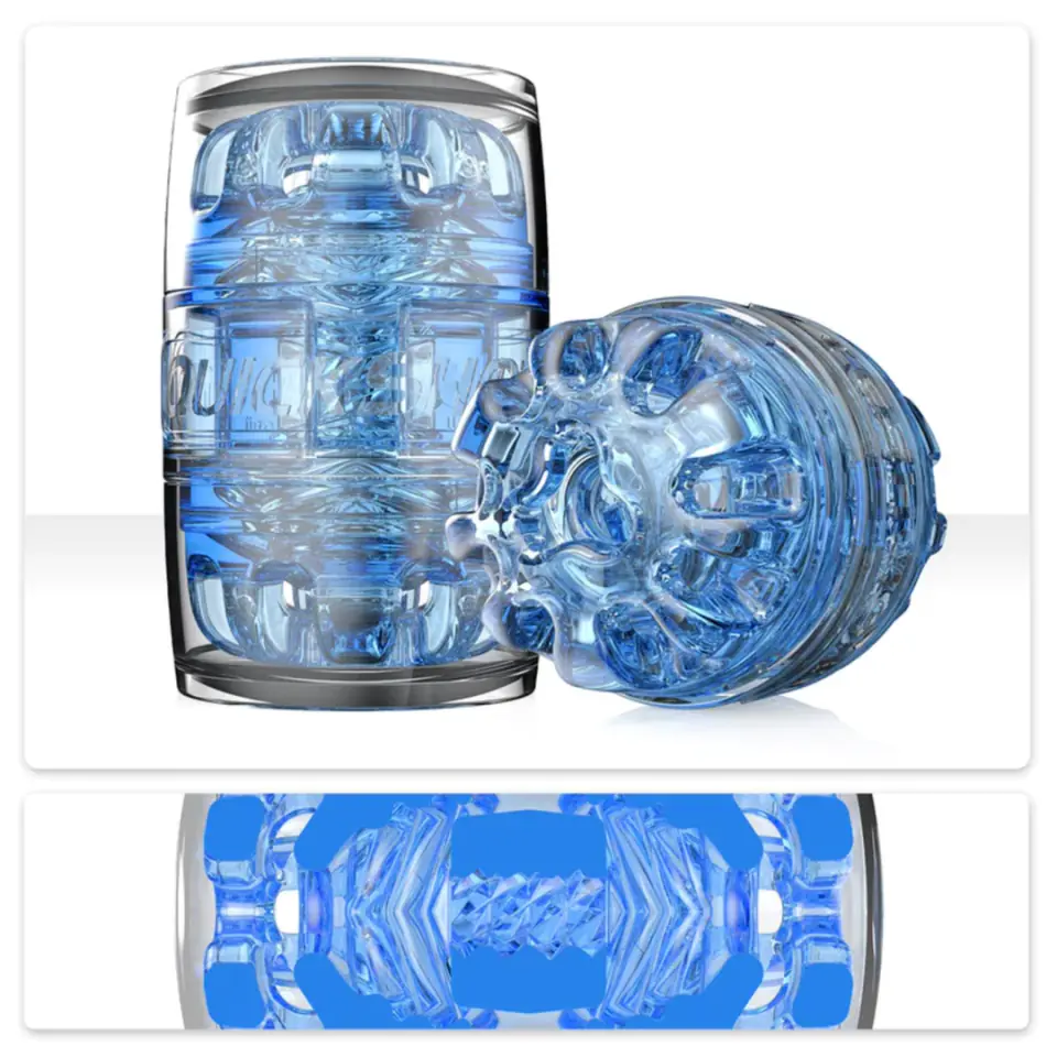 ⁨Fleshlight - Kieszonkowy masturbator Turbo Blue ice⁩ w sklepie Wasserman.eu