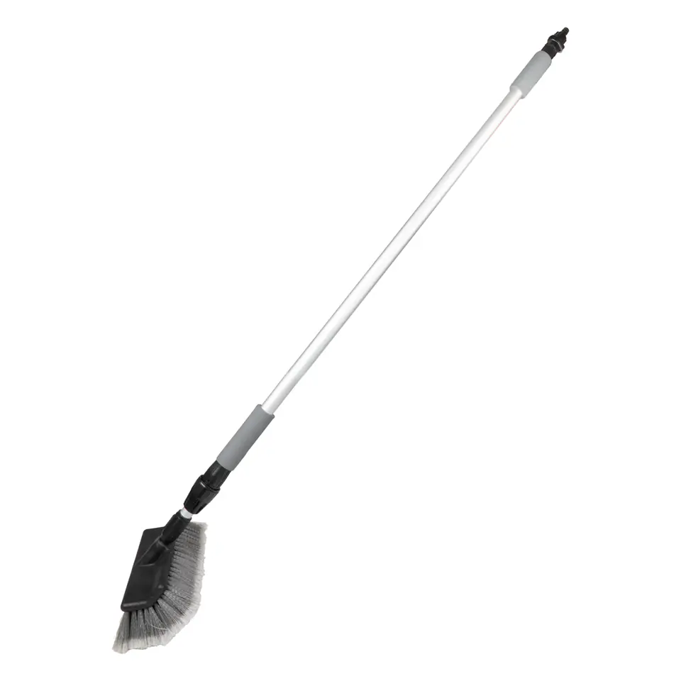 ⁨Szczotka teleskopowa przepływowa do mycia samochodu auta 97-160cm amio-03953⁩ w sklepie Wasserman.eu