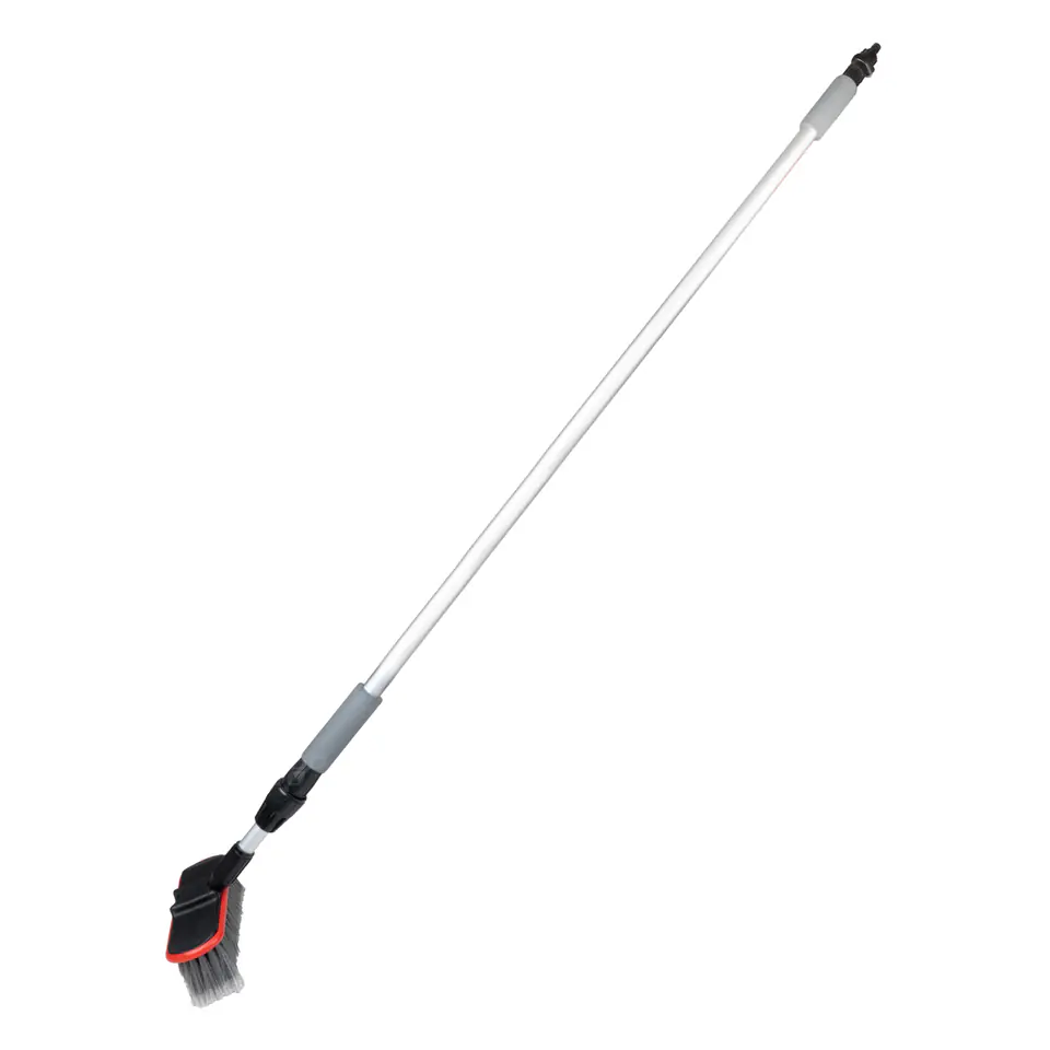 ⁨Szczotka teleskopowa przepływowa do mycia samochodu auta 141-240 cm amio-03951⁩ w sklepie Wasserman.eu