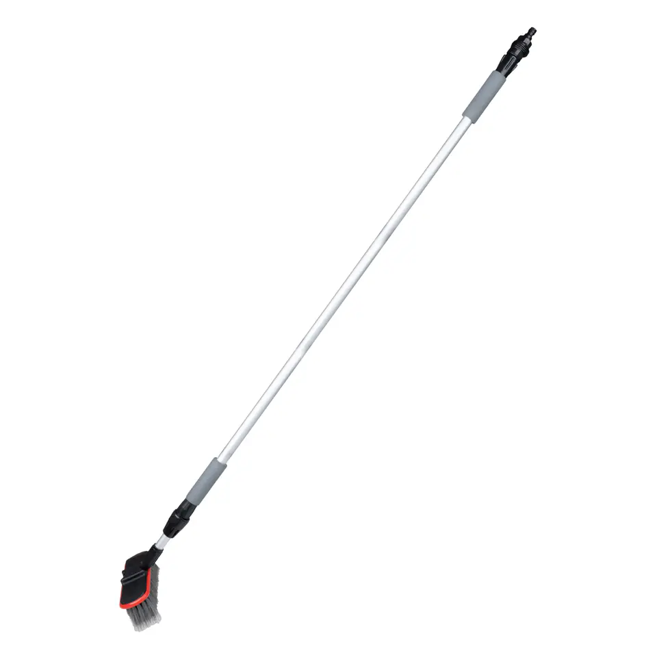 ⁨Szczotka teleskopowa przepływowa do mycia samochodu auta 171-300cm amio-03952⁩ w sklepie Wasserman.eu