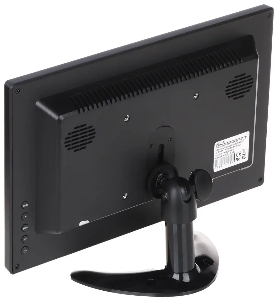 ⁨MONITOR VGA, HDMI, AUDIO, 2XVIDEO, USB, REMOTE CONTROL TFT-12/CCTV 11.6 "⁩ at Wasserman.eu