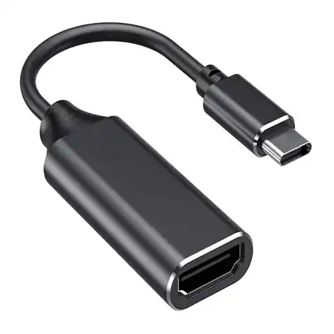 ⁨Adapter RayCue USB-C do HDMI 4K60Hz (czarny)⁩ w sklepie Wasserman.eu