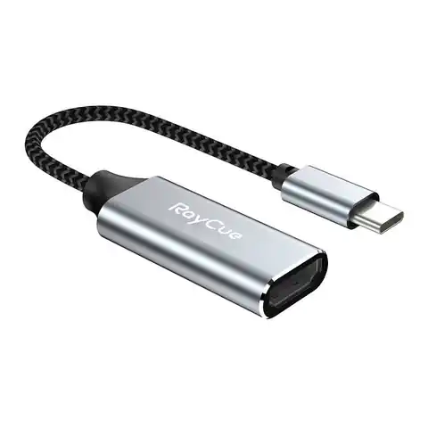 ⁨Adapter RayCue USB-C do HDMI 4K60Hz (szary)⁩ w sklepie Wasserman.eu