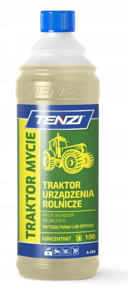 TRAKTOR MYCIE, ŚRODEK DO MYCIA MASZYN ROLNICZYCH 1L w sklepie Wasserman.eu