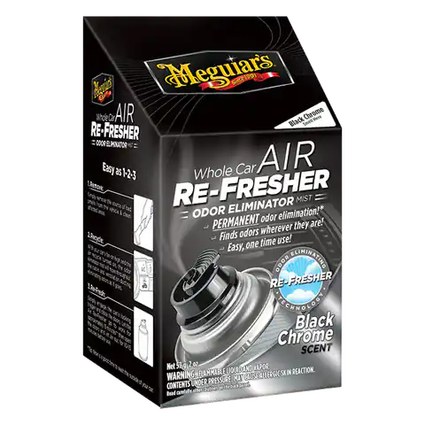 ⁨Meguiar's Whole Car Air Re-fresher BlChromScent - eliminator zapachów⁩ w sklepie Wasserman.eu