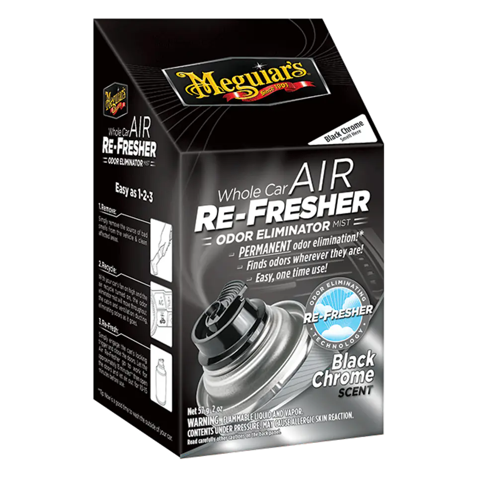 ⁨Meguiar's Whole Car Air Re-fresher BlChromScent - eliminator zapachów⁩ w sklepie Wasserman.eu