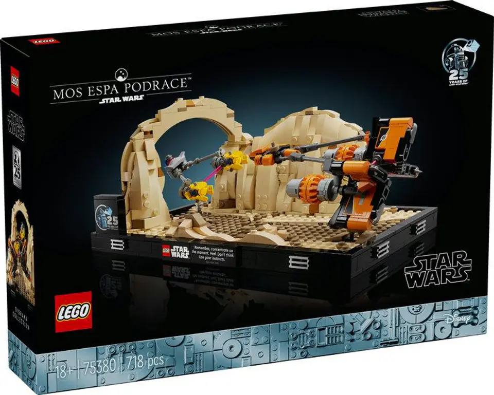 ⁨LEGO(R) STAR WARS 75380 Diorama: Wy¶cig ¶cigaczy⁩ at Wasserman.eu