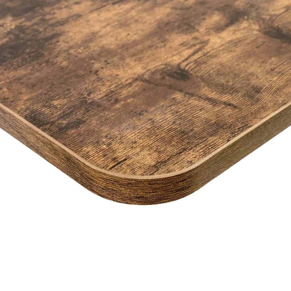⁨Blat biurka 140x70x1.8 cm Brązowy Rustic⁩ w sklepie Wasserman.eu