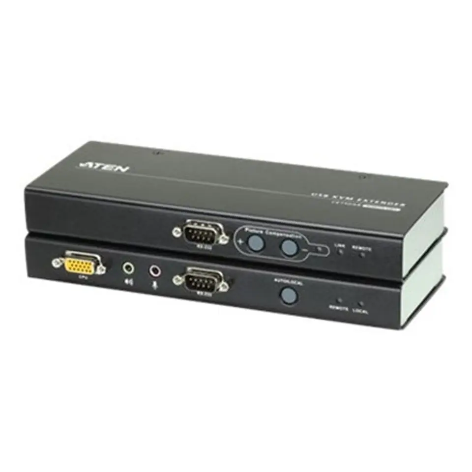 ⁨Przedłużacz KVM Aten CE750A-AT-G USB VGA/Audio Cat 5 (1280 x 1024@200m) | Aten⁩ w sklepie Wasserman.eu