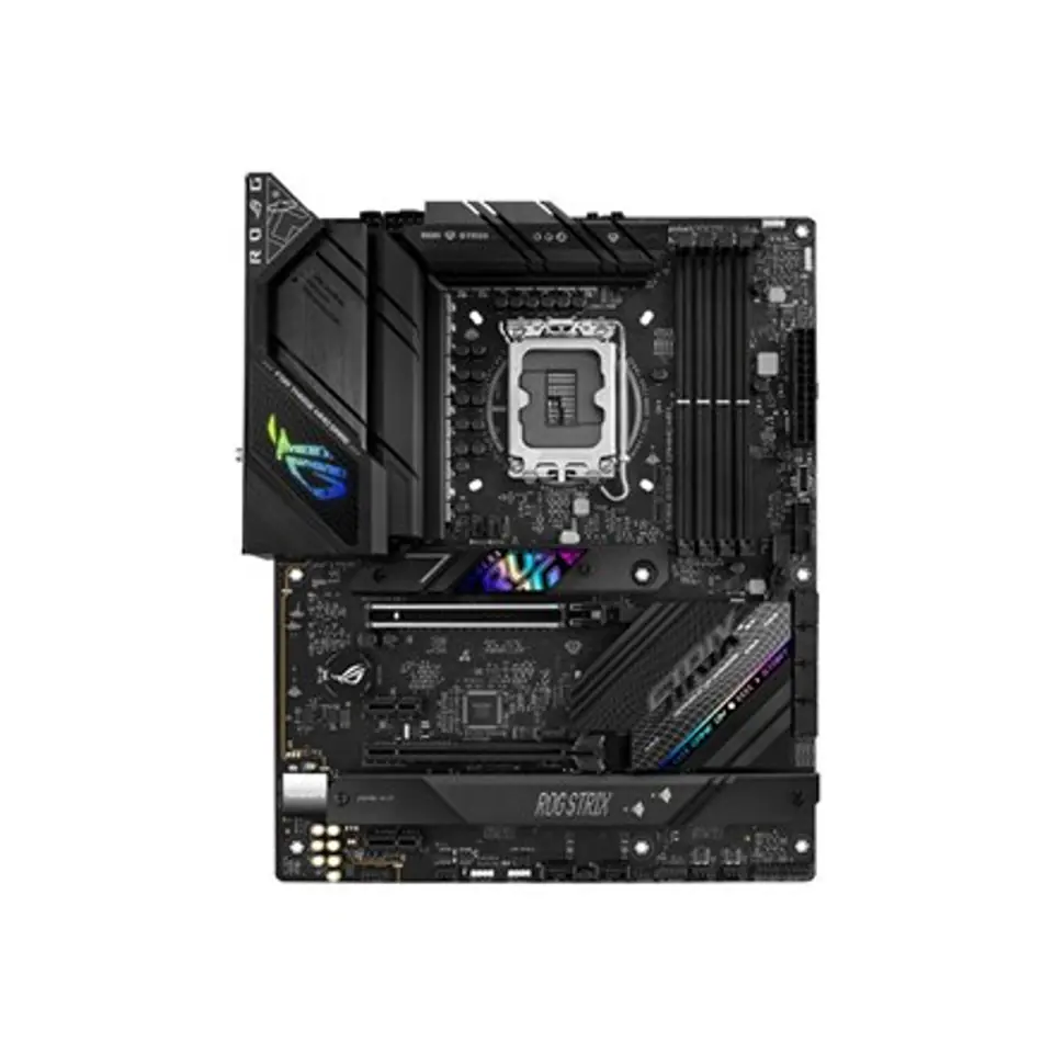 ⁨Asus ROG STRIX B760-F GAMING WIFI | Processor Socket LGA1700 Socket | Chipset Type Intel B760 | Supported RAM Technology DDR5 S⁩ w sklepie Wasserman.eu