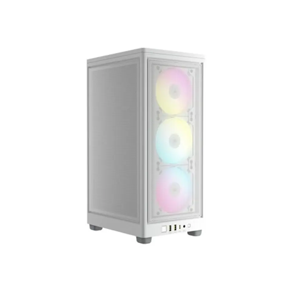 ⁨Obudowa Komputerowa Corsair 2000D RGB AIRFLOW White Mini-ITX SFX⁩ w sklepie Wasserman.eu