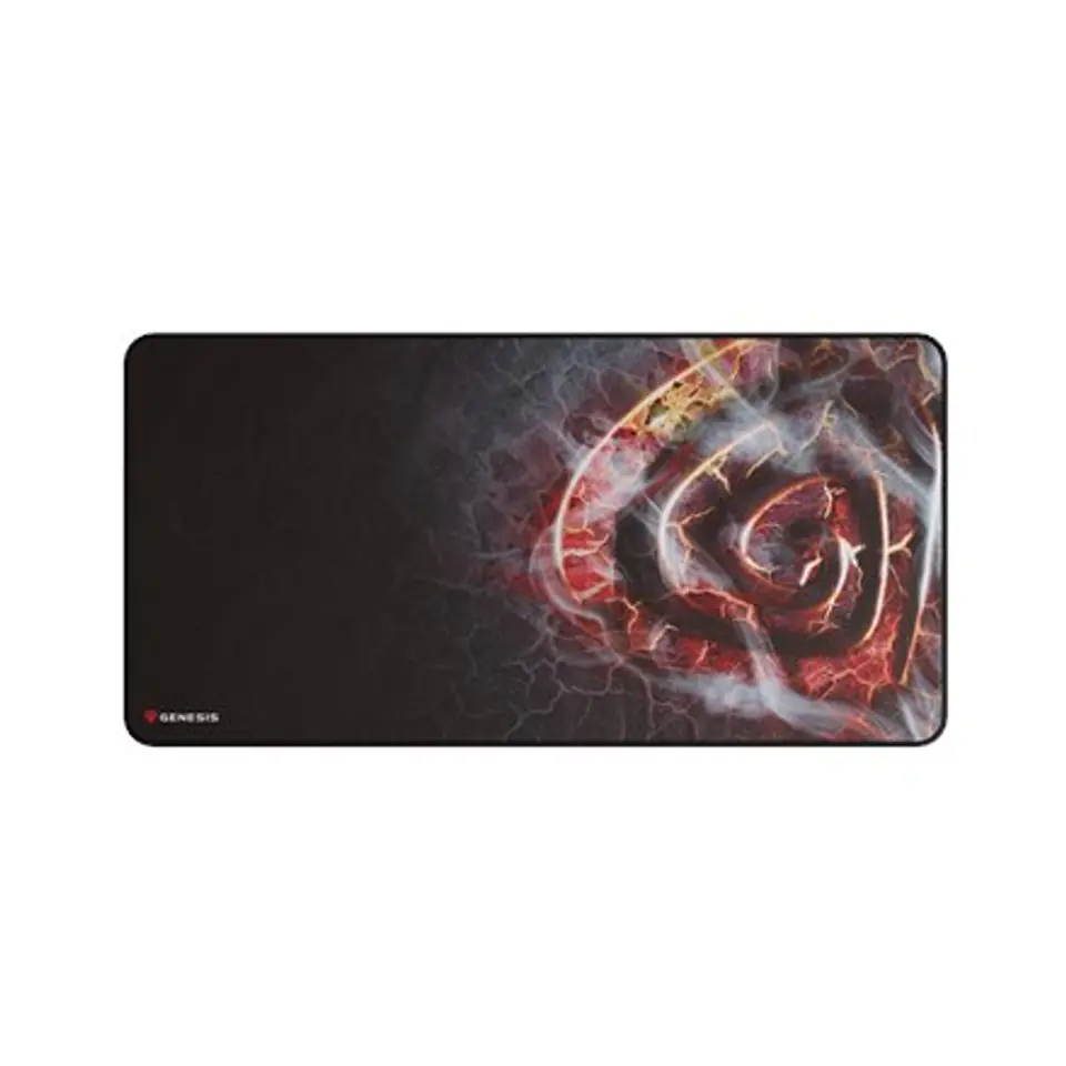 ⁨GENESIS Mouse Pad, Carbon 500 MAXI LAVA G2 Edition, 900x450 mm⁩ w sklepie Wasserman.eu