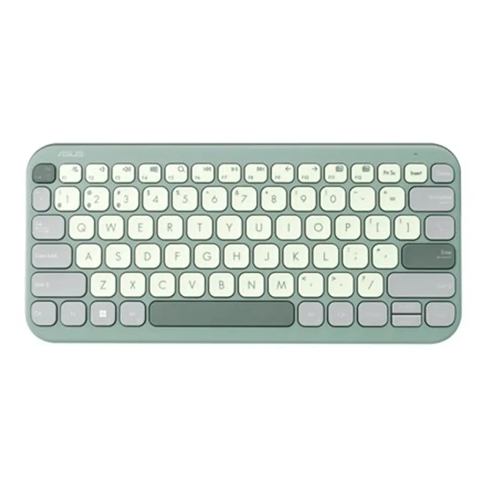 Asus KW100 | Klawiatura | Bezprzewodowa | USA | Zielona Herbata | Bluetooth w sklepie Wasserman.eu