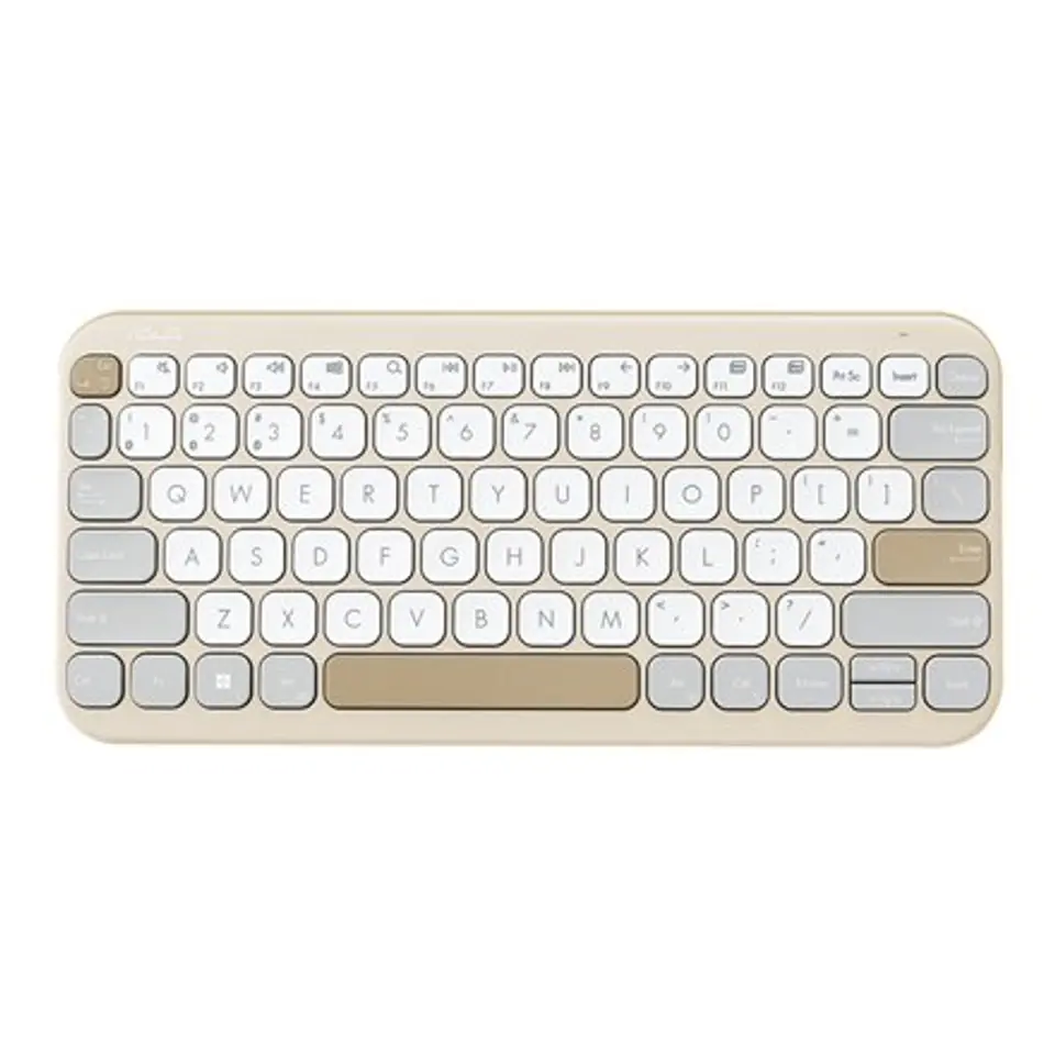 KW100 | Keyboard | Wireless | US | Oat Milk | Bluetooth w sklepie Wasserman.eu