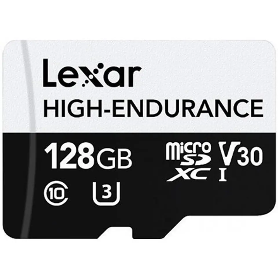 ⁨Lexar | Flash Memory Card | High-Endurance | 128 GB | microSDHC | Flash memory class UHS-I⁩ at Wasserman.eu