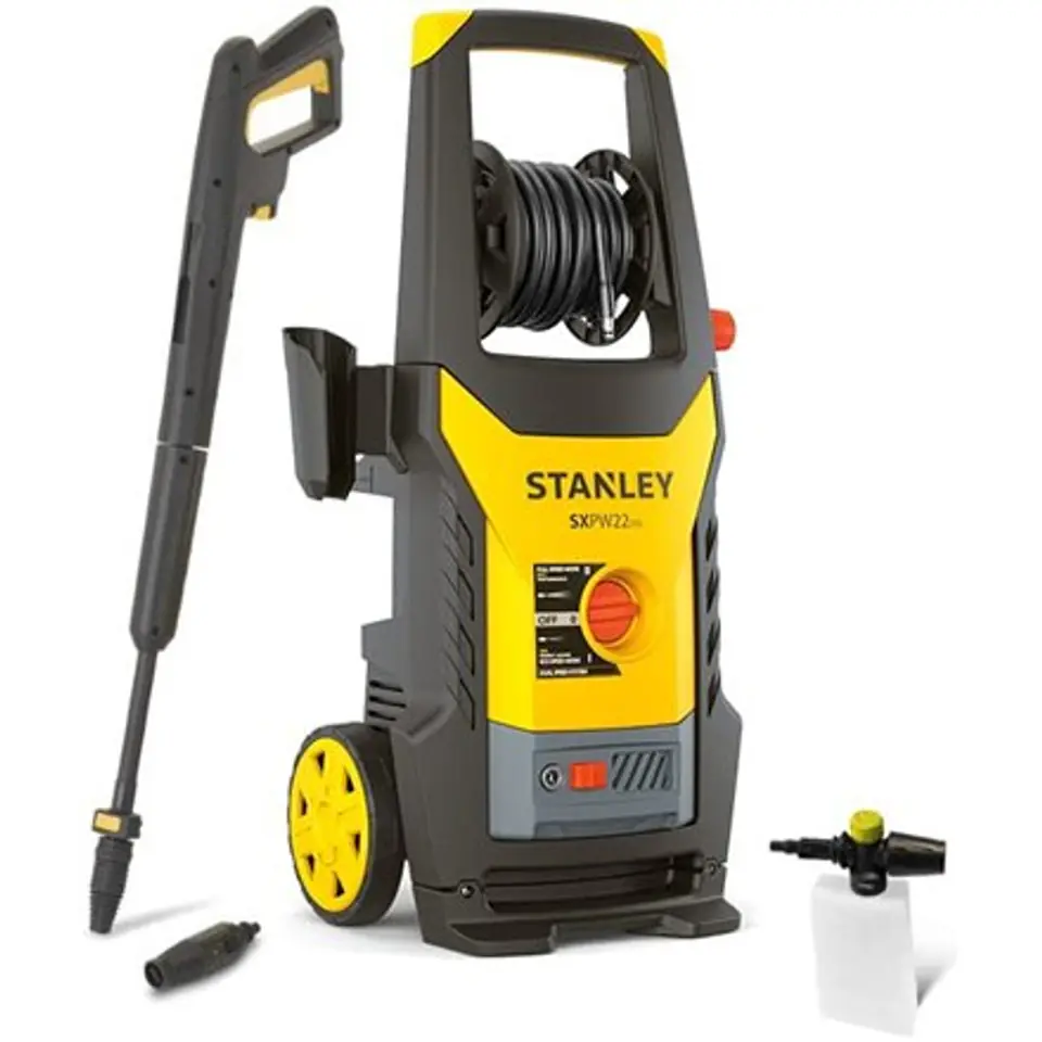 ⁨STANLEY SXPW22DSS-E High Pressure Washer (2200 W, 160 bar, 460 l/h) | 2200 W | 160 bar | 460 l/h⁩ at Wasserman.eu