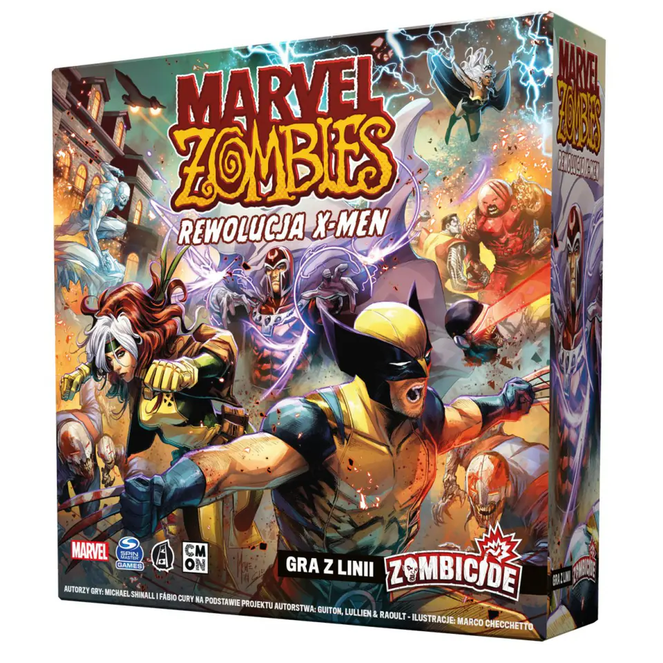 ⁨GRA MARVEL ZOMBIES: REWOLUCJA X-MEN podstawa - PORTAL GAMES⁩ w sklepie Wasserman.eu