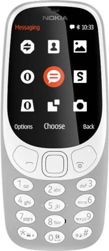 ⁨Nokia 3310 DUAL SIM GREY 3310, Bar,⁩ w sklepie Wasserman.eu