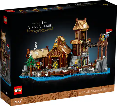 ⁨LEGO 21343 Ideas Wioska Wikingów⁩ w sklepie Wasserman.eu