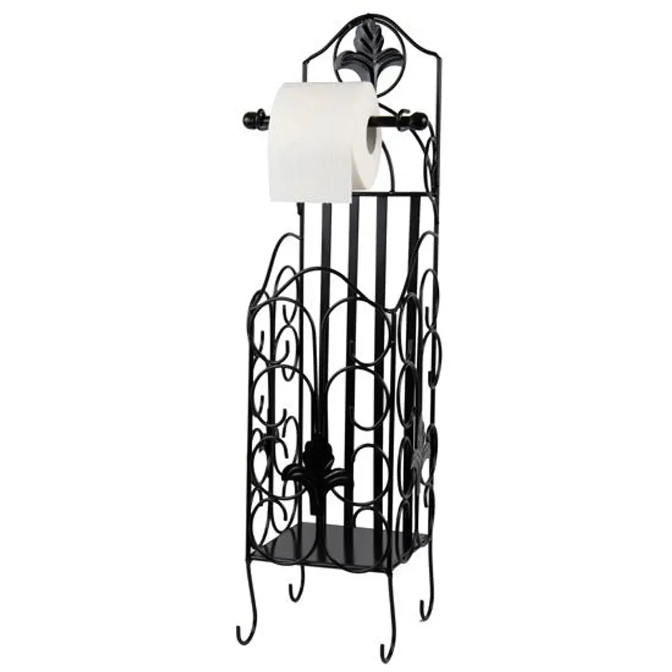 Black Stand Toilet Paper Holder at Wasserman.eu