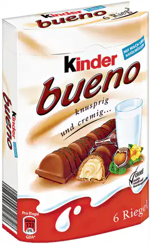 ⁨Ferrero Kinder Bueno 129 g⁩ w sklepie Wasserman.eu