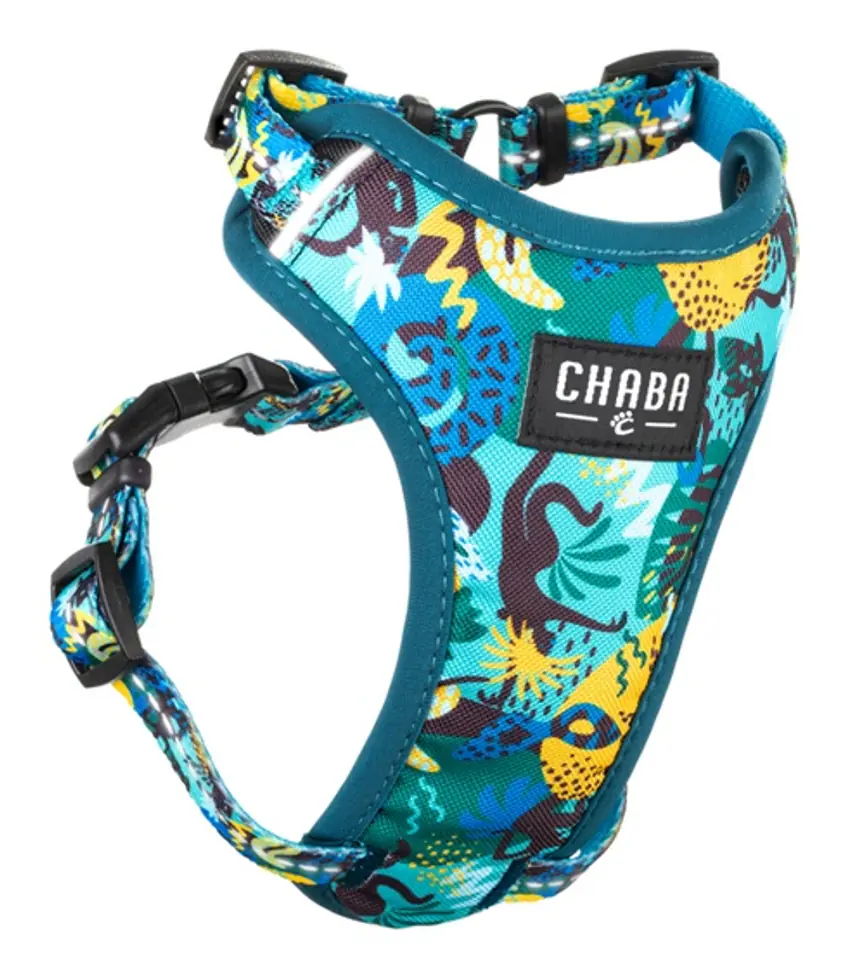 ⁨CHABA Szelki Guard Comfort Story III bezuciskowe S 1,6cm Carnival⁩ w sklepie Wasserman.eu