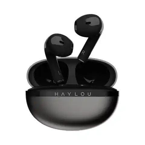 ⁨Słuchawki TWS Haylou X1 2023 (czarny)⁩ w sklepie Wasserman.eu