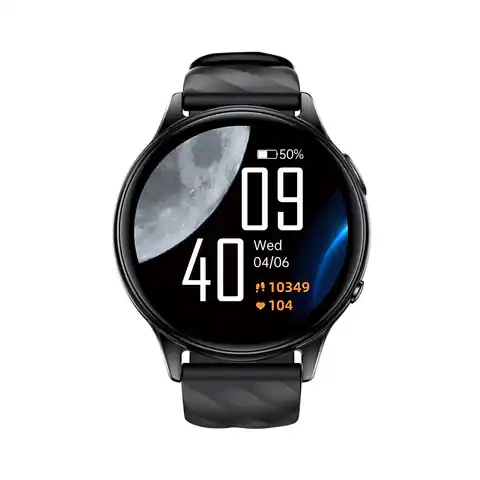 ⁨Smartwatch Kumi GW5 czarny (black)⁩ w sklepie Wasserman.eu