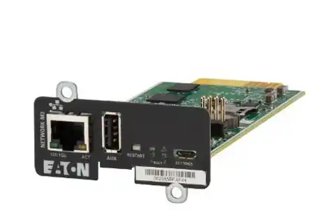 ⁨Eaton | Cybersecure Gigabit NETWORK-M3 Card for UPS and PDU | Network-M3⁩ at Wasserman.eu