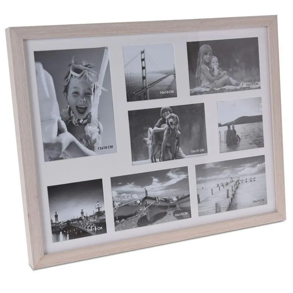 Rahmen für 8 Fotos mulitrama 47x37 cm im Wasserman.eu
