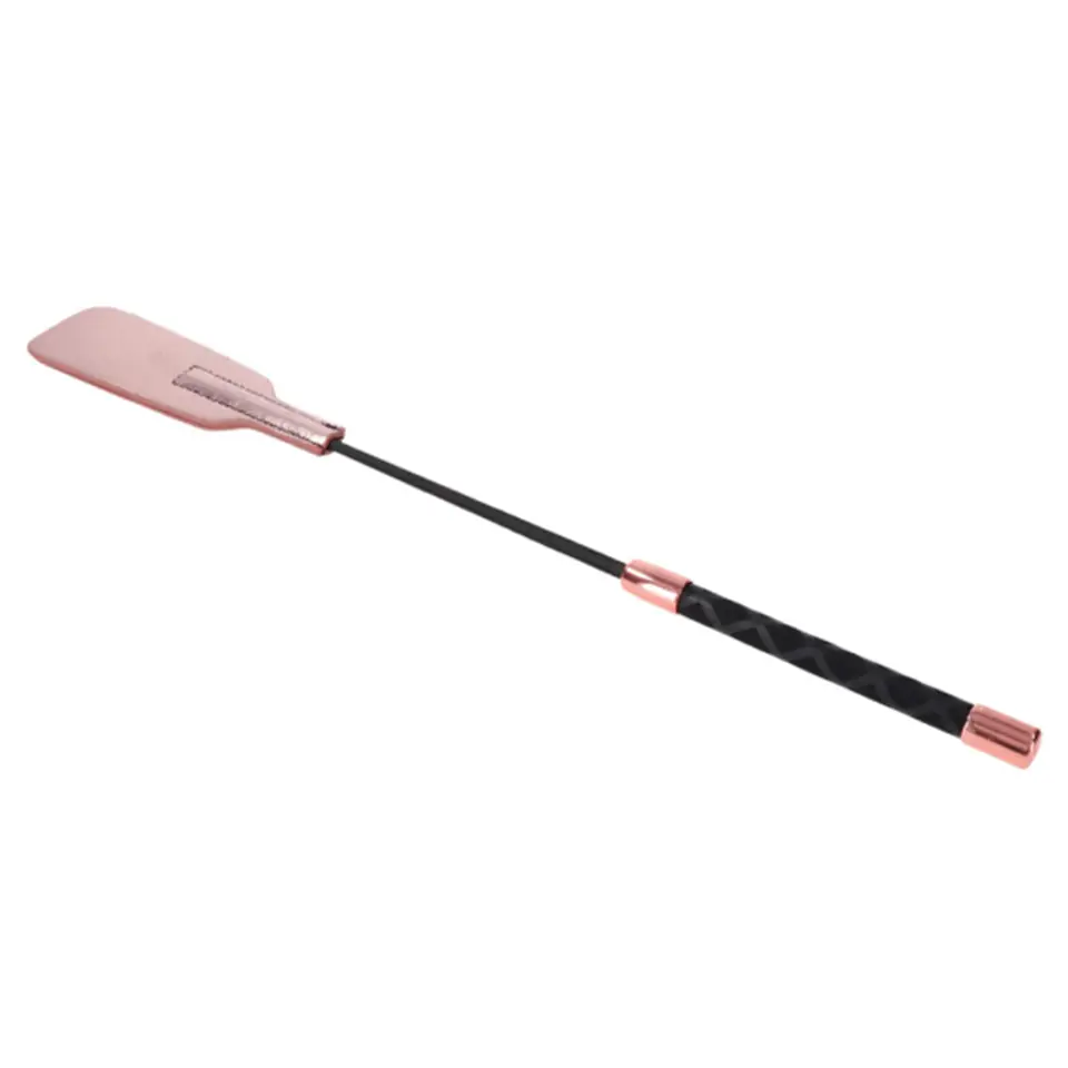 ⁨Sportsheets Sex & Mischief Paddle rożowo-złote, wegańska skora 47cm⁩ w sklepie Wasserman.eu
