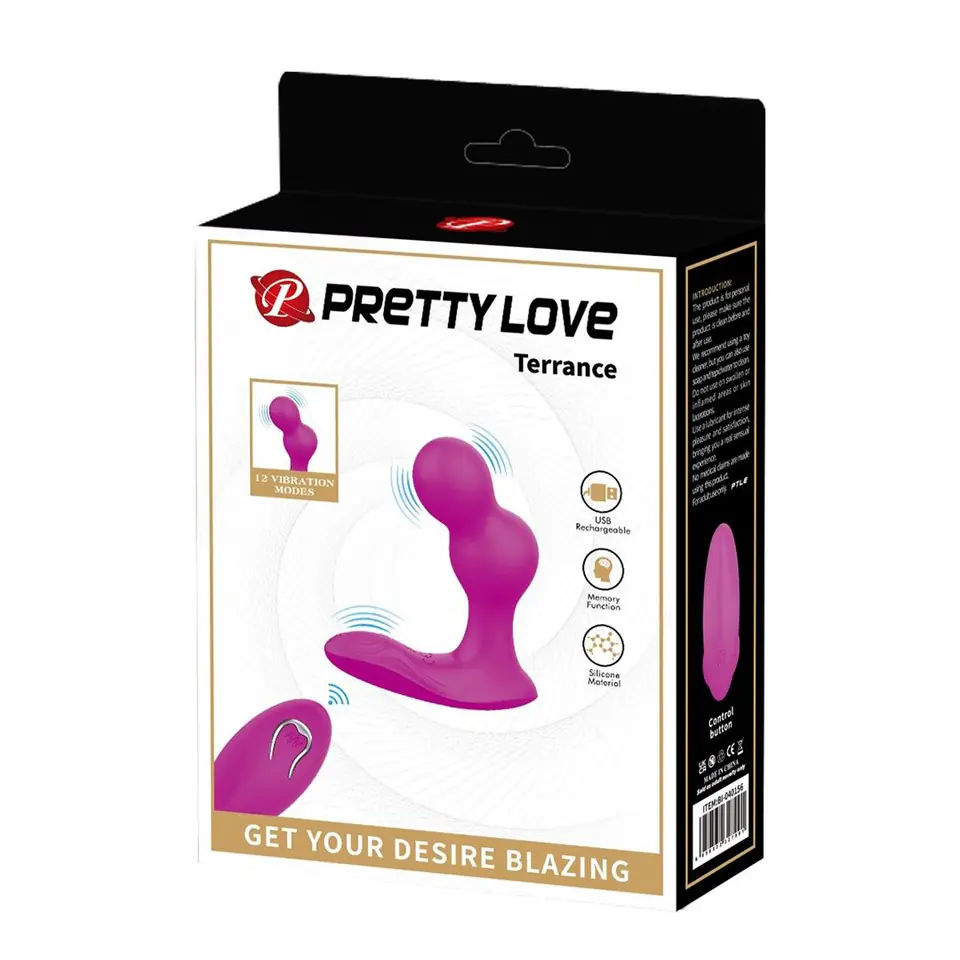 MASAŻER PROSTATY PRETTY LOVE TERRANCE w sklepie Wasserman.eu
