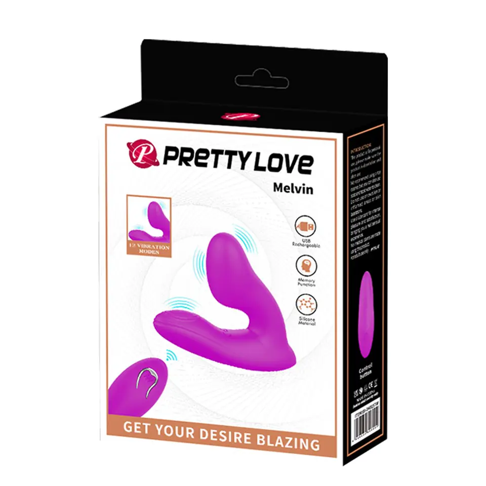MASAŻER PROSTATY PRETTY LOVE MELVIN w sklepie Wasserman.eu