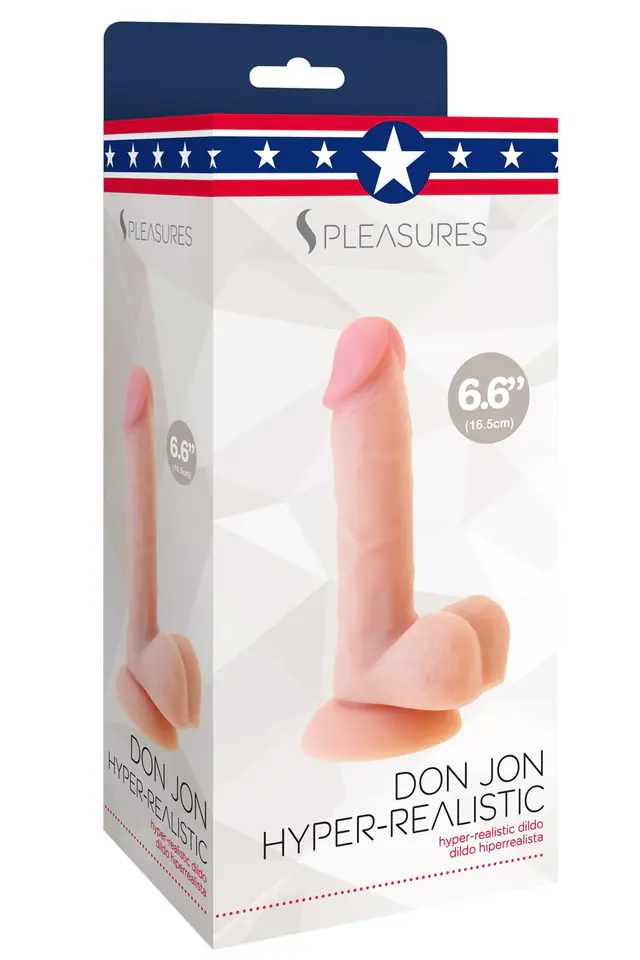 ⁨DON JON FLESH HIPERREALISTIC 16,5 CM⁩ w sklepie Wasserman.eu