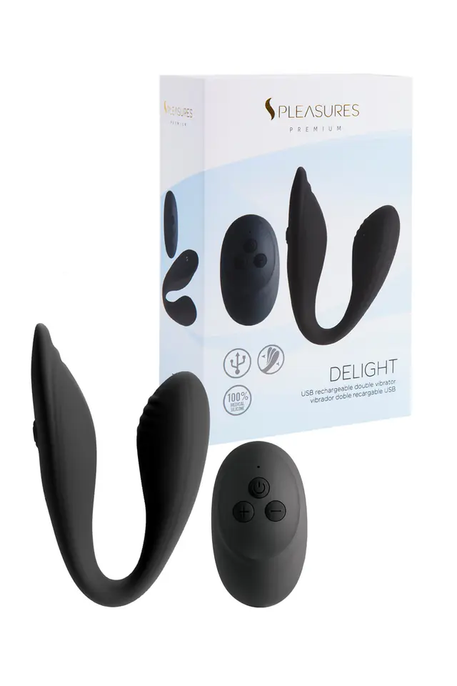 WIBRATOR DELIGHT - BLACK w sklepie Wasserman.eu