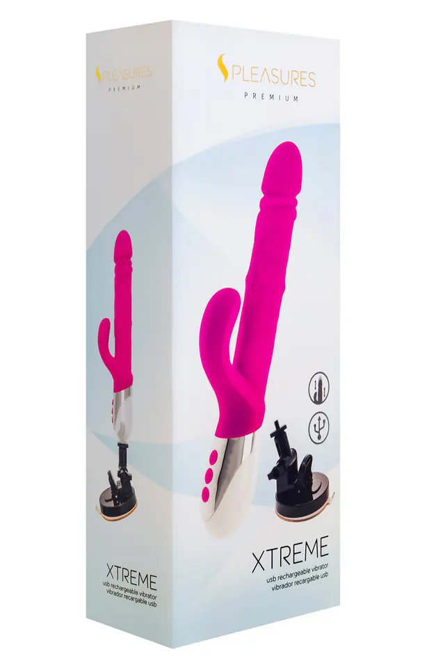 ⁨WIBRATOR XTREME VIBRATOR PINK⁩ w sklepie Wasserman.eu