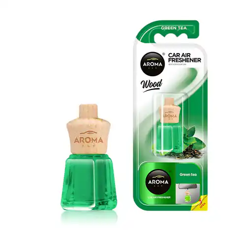 ⁨Odświeżacz powietrza aroma car green tea 4,5 ml promocja⁩ w sklepie Wasserman.eu