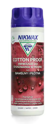 ⁨Impregnat do odzieży Nikwax Cotton Proof 300 ml⁩ w sklepie Wasserman.eu