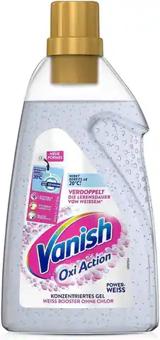 ⁨Vanish Oxi Action Powerweiss Gel 1,5 l⁩ w sklepie Wasserman.eu