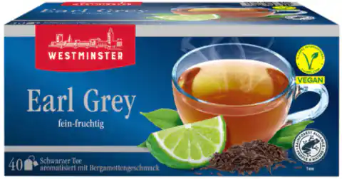 ⁨Westminster Earl Grey Herbata Ekspresowa 40 szt.⁩ w sklepie Wasserman.eu