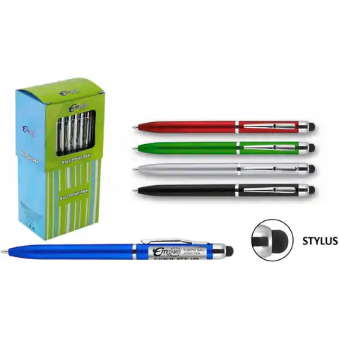 ⁨Długopis niebieski A01E.3099 do ekranów dotykowych⁩ w sklepie Wasserman.eu