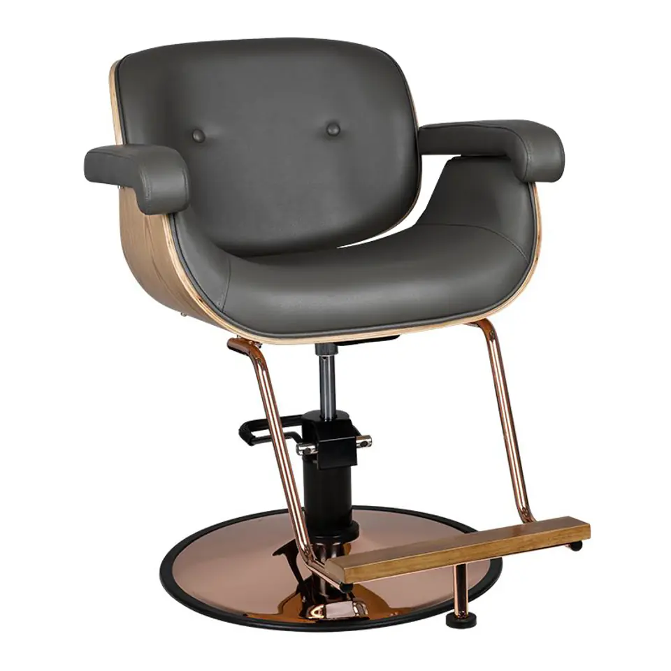 ⁨Gabbiano hairdressing chair Venice gray⁩ at Wasserman.eu