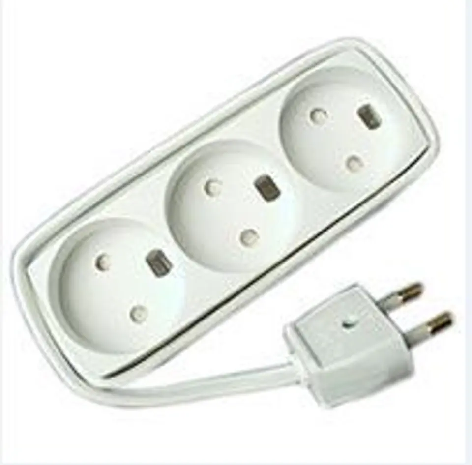 ⁨MicroConnect 3-way power strip no-earth,⁩ w sklepie Wasserman.eu