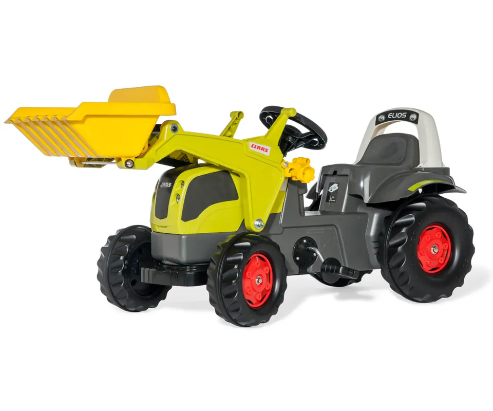 ⁨Rolly Toys 025077 Traktor Rolly Kid Claas Elioz z łyżką⁩ w sklepie Wasserman.eu