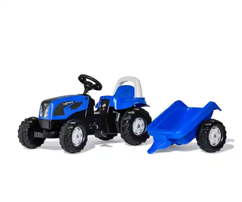 ⁨Rolly Toys 011841 Traktor Rolly Kid Landini z przyczepą⁩ w sklepie Wasserman.eu