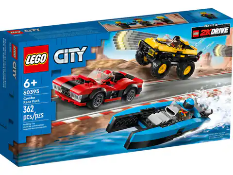 ⁨LEGO 60395 City Wielki zestaw wyścigowy⁩ w sklepie Wasserman.eu