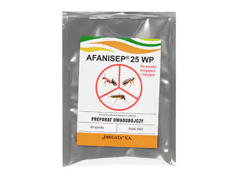 ⁨Proszek przeciwko owadom Fregata Afanisep 25 g Permetryna⁩ w sklepie Wasserman.eu