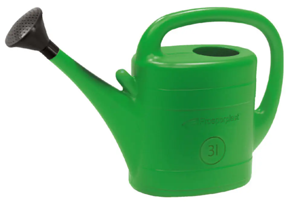 ⁨PLASTIC WATERING CAN 3L SPRING - GREEN⁩ at Wasserman.eu