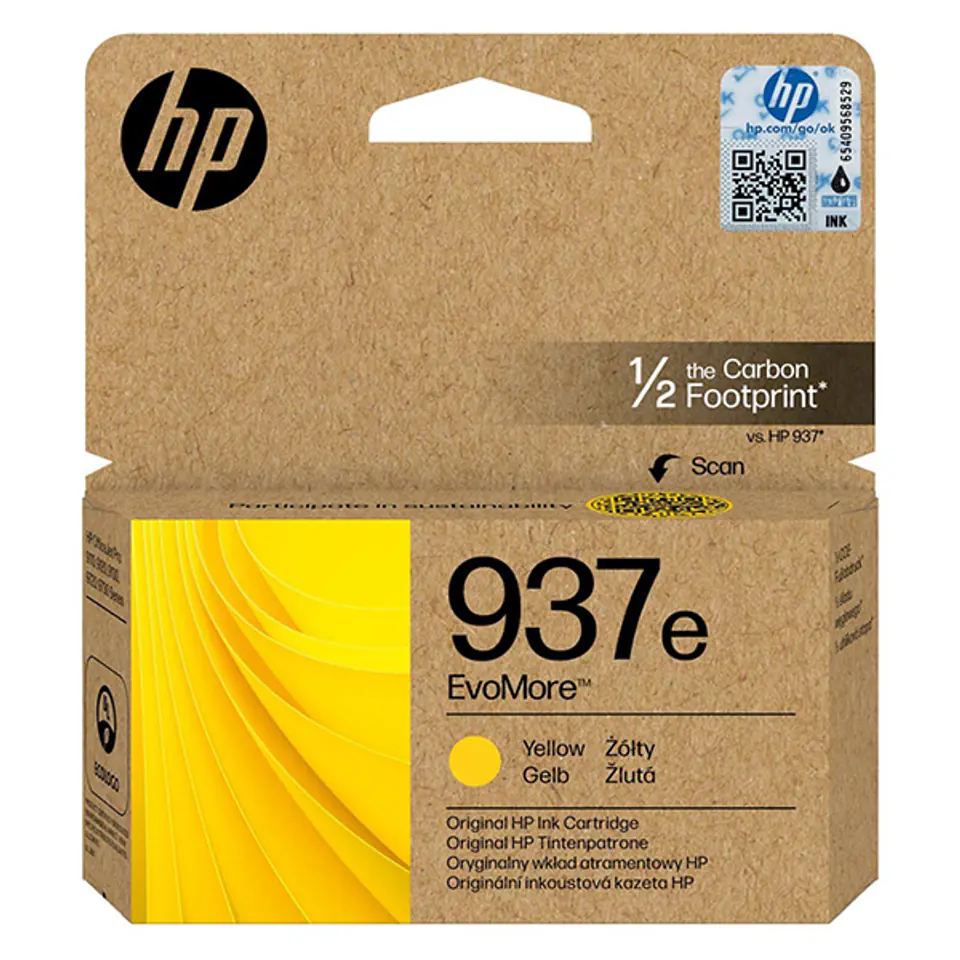 ⁨HP oryginalny ink EvoMore 4S6W8NE, HP 937e, yellow, 1650s⁩ w sklepie Wasserman.eu